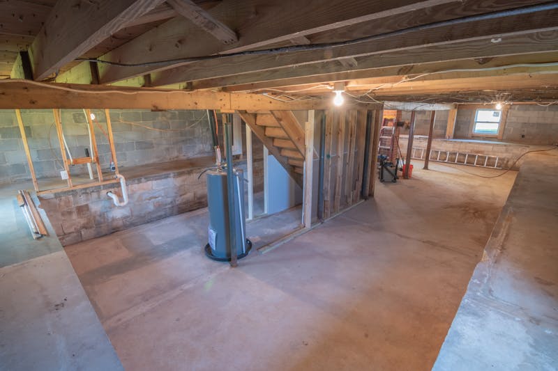 Basement waterproofing